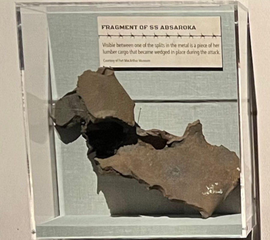 Fragment of SS Absorka