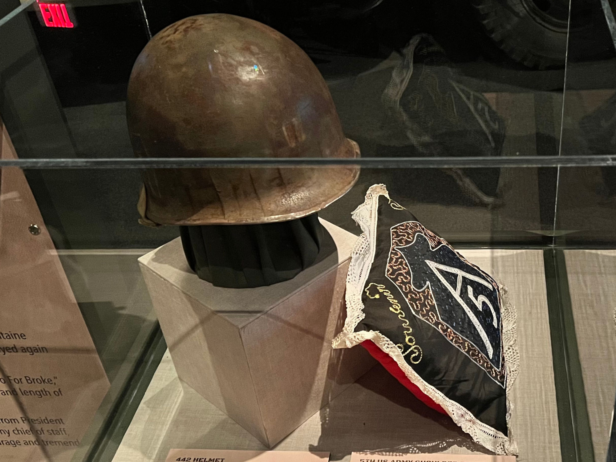 WWII 442nd Helmet