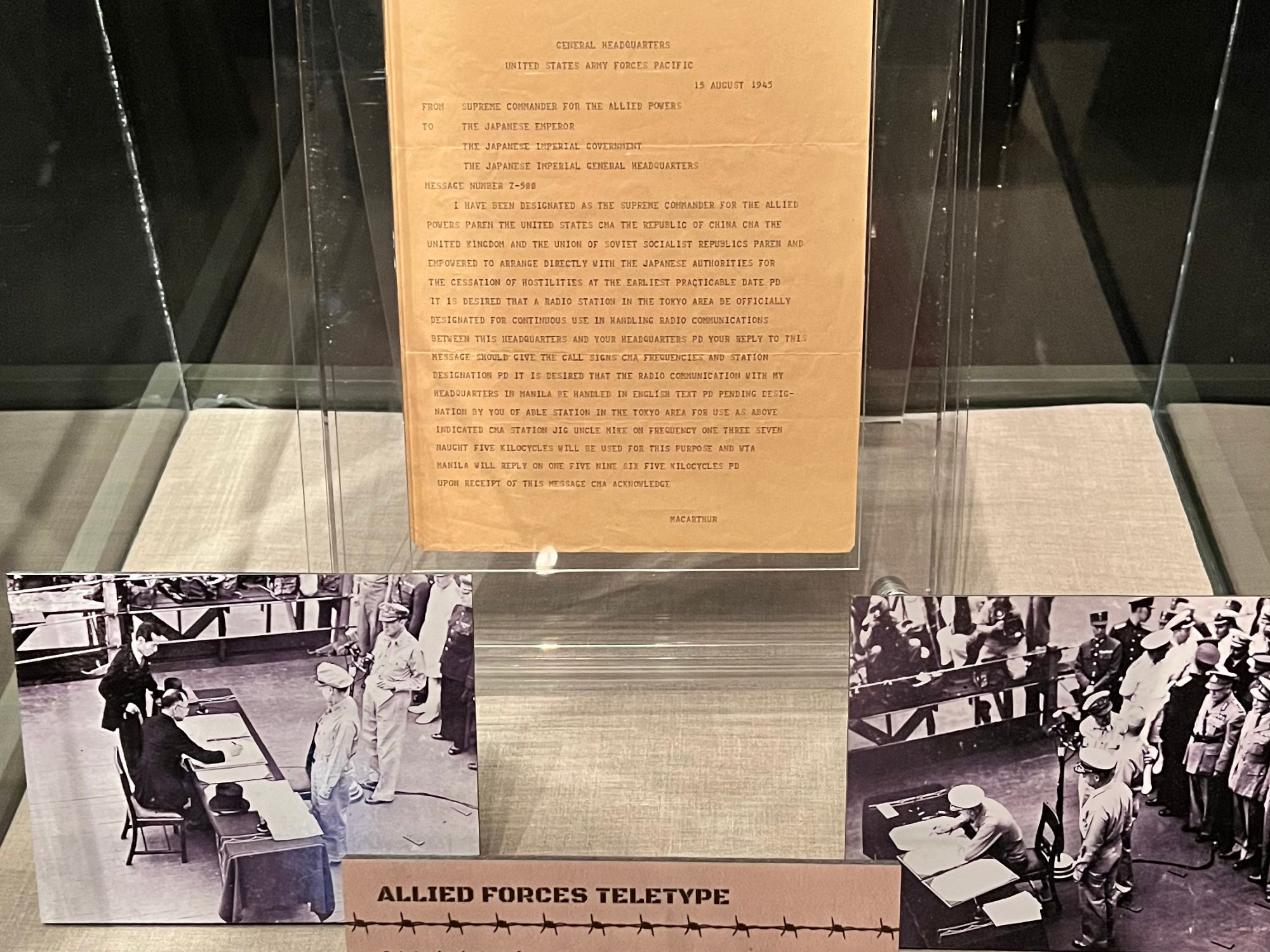 WWII Allied Forces Teletype