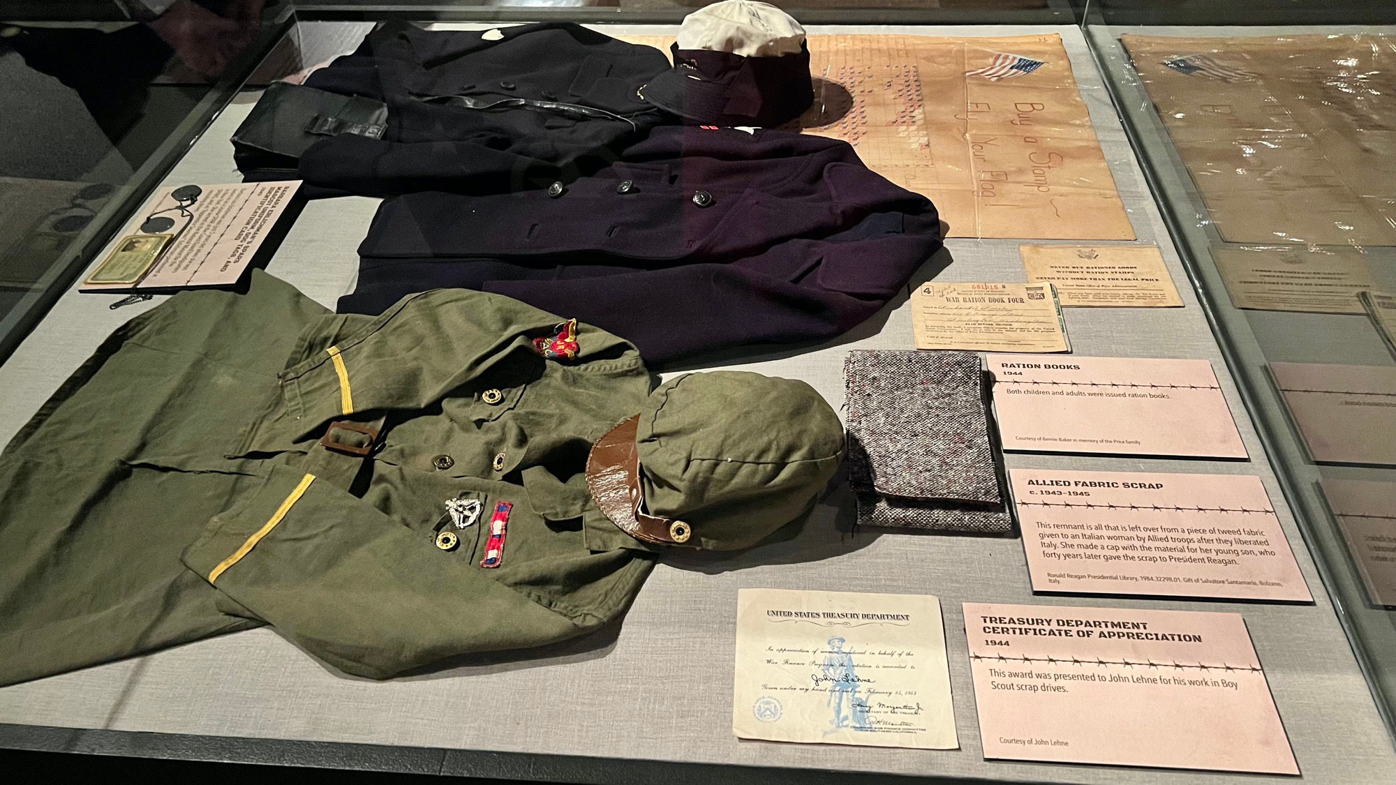 WWII Barbara Erlichman's uniform