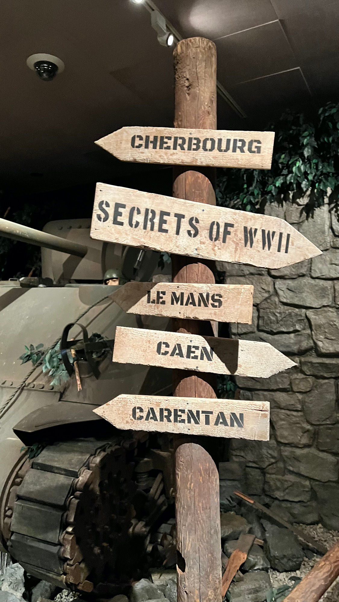 Cherbourg WWII Exhibit Cherbourg
