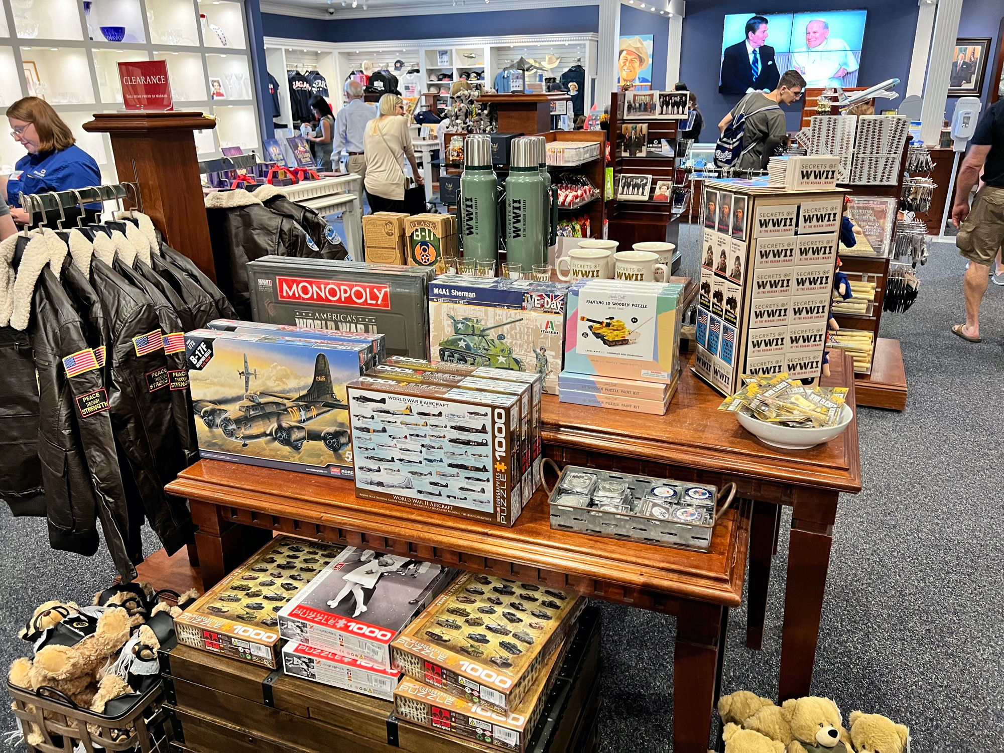 WWII Exhibit Gift Shop