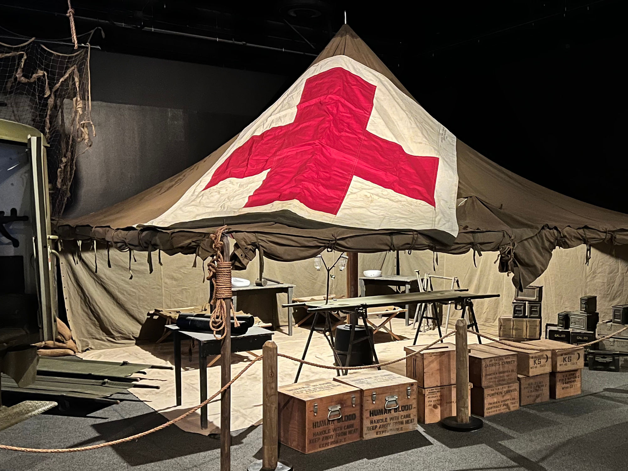 WWII Field Hospital Prop