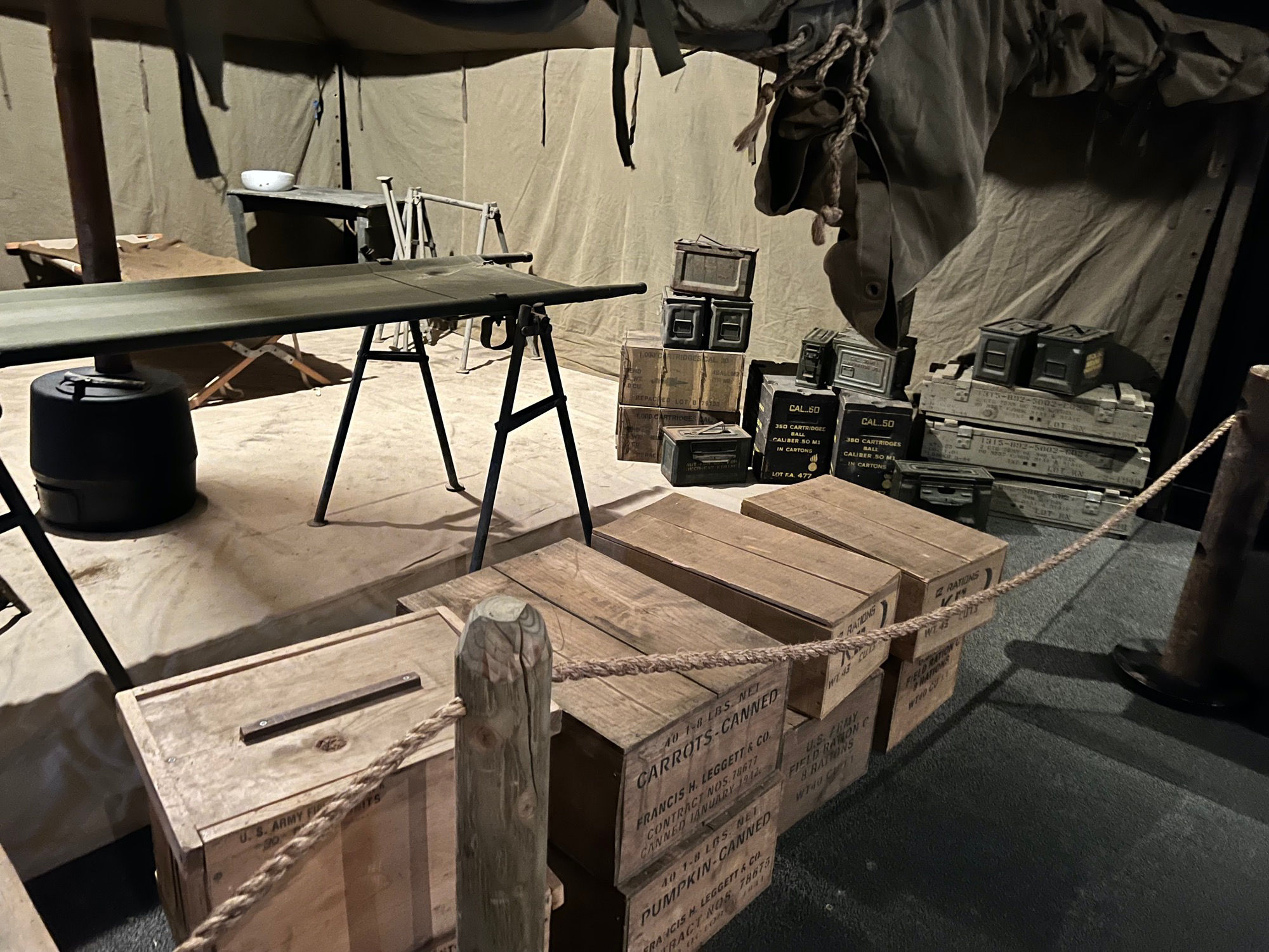 WWII Field Hospital Prop