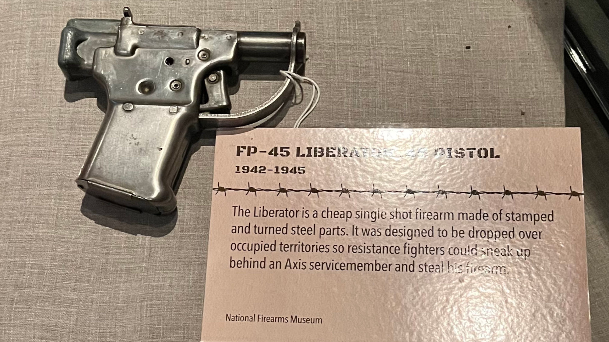 FP-45 Liberator WWII FP-45 Liberator