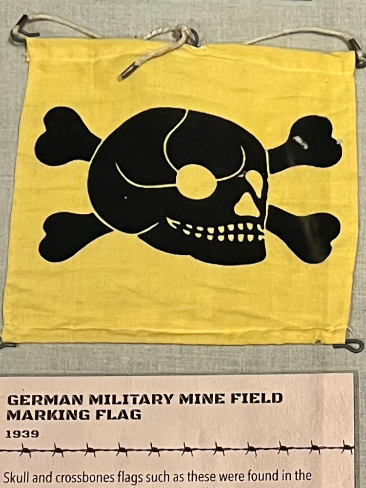 German Mind Field Flag WWII German Mind Field Flag