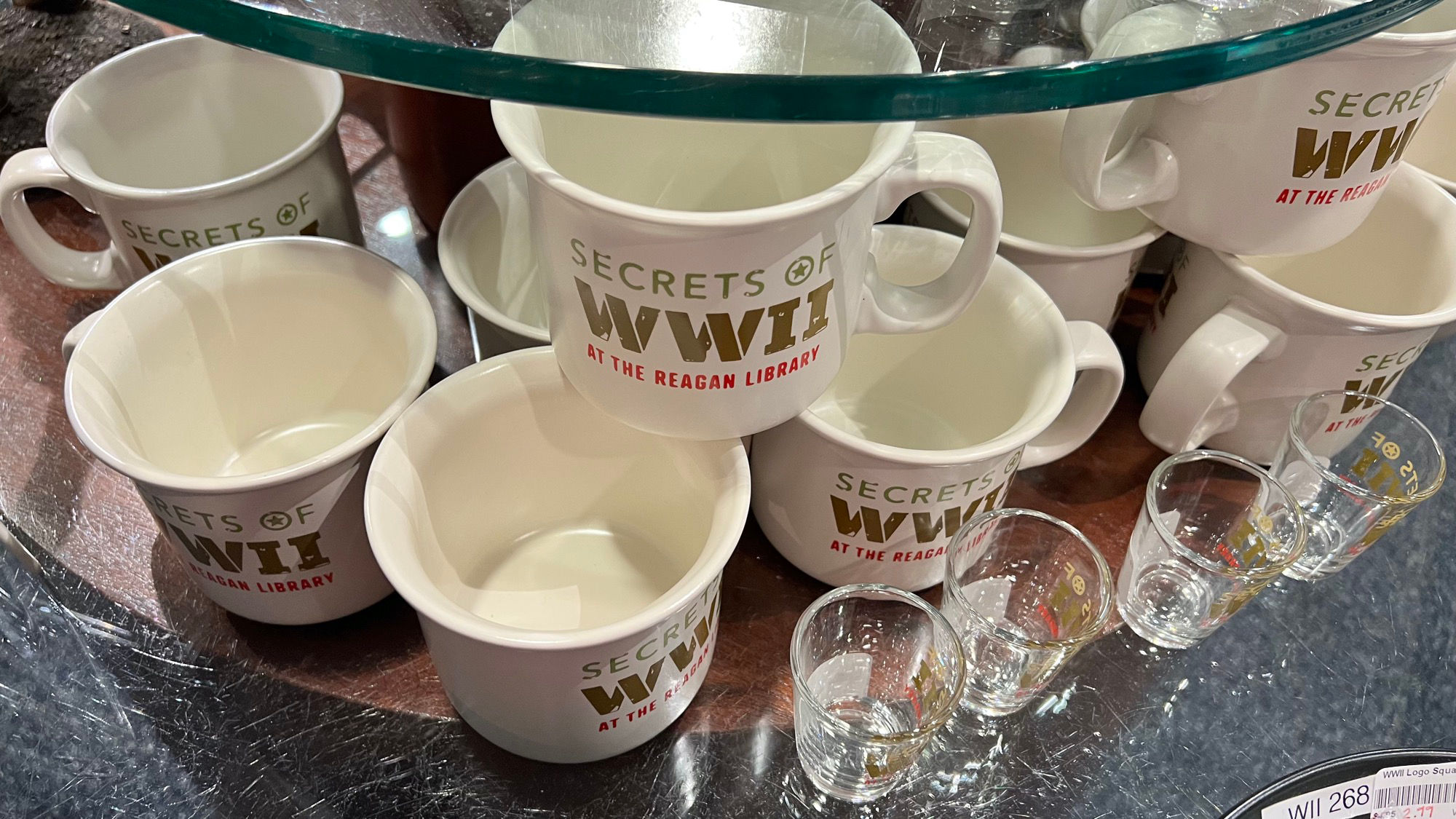 WWII Gift Shop Coffee Mugs