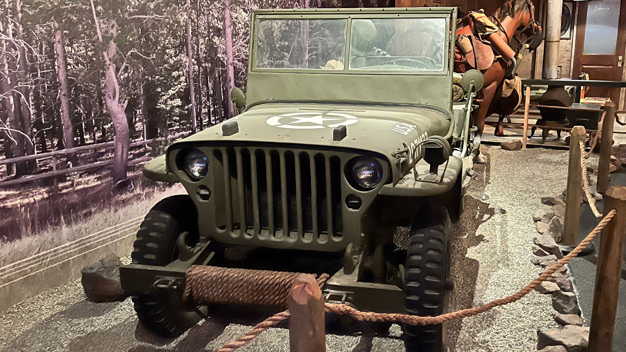 Jeep Front WWII Jeep Front
