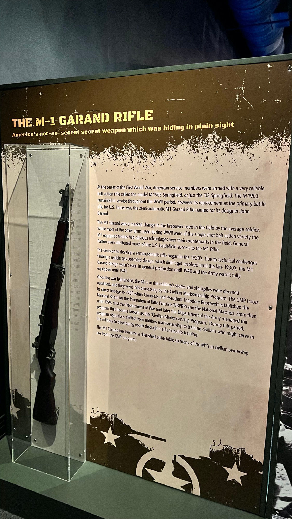 The M1 Garand Rifle WWII The M1 Garand Rifle