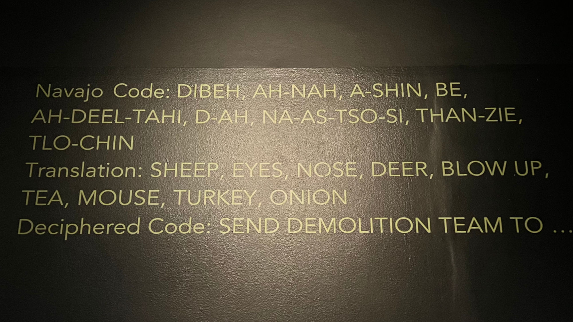 WWII Navajo Code