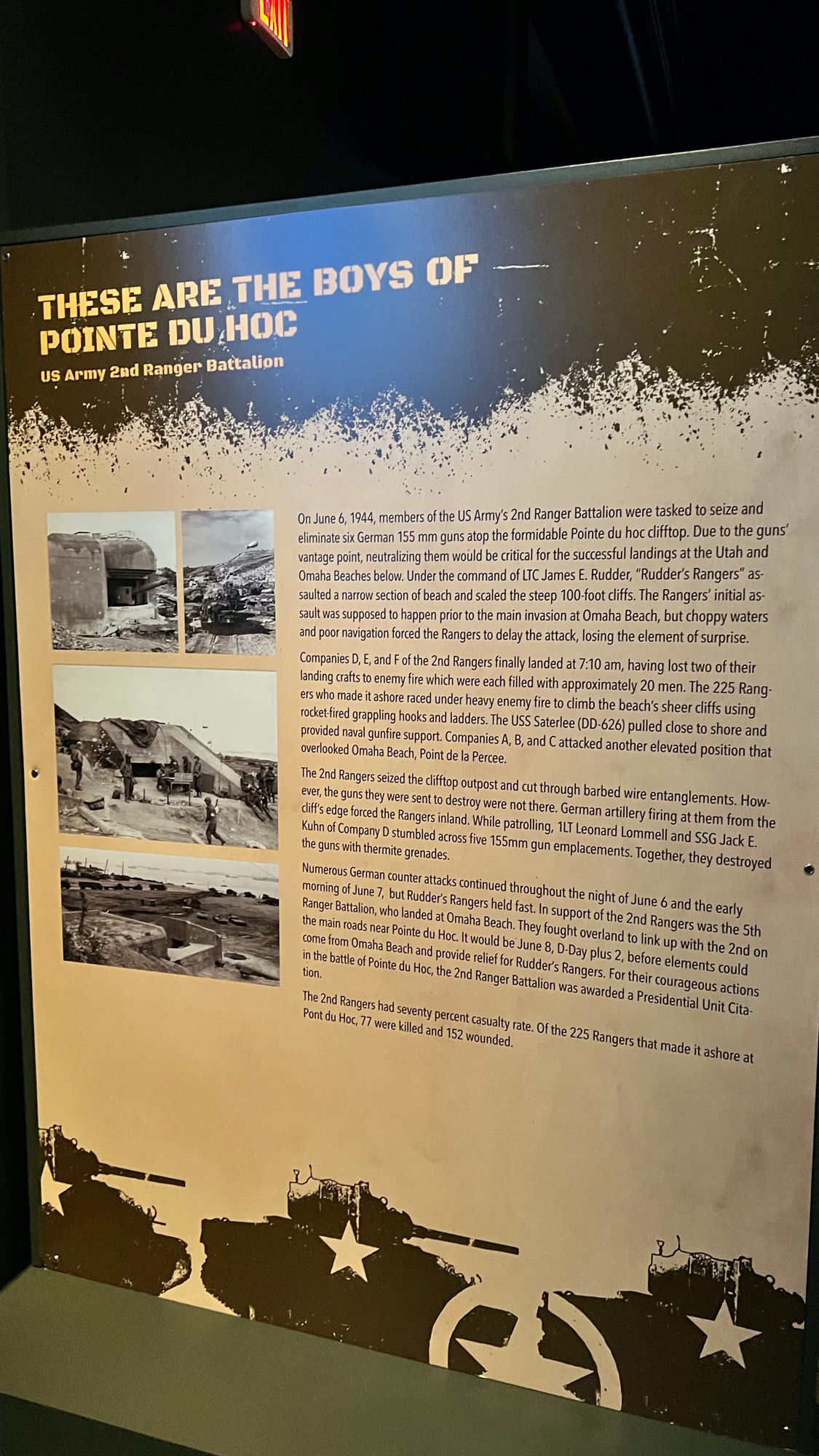 WWII Ponte du Hoc