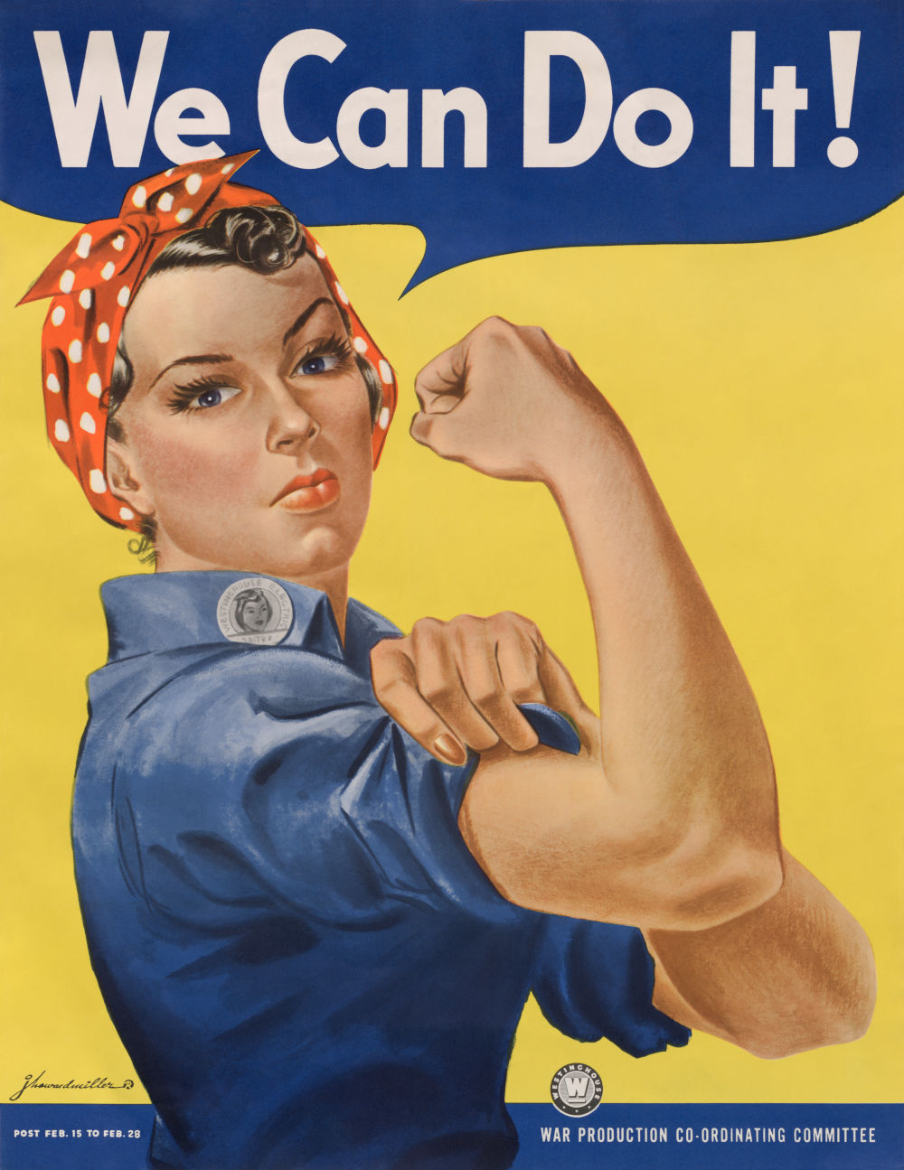 WWII Rosie the Riveter Poster