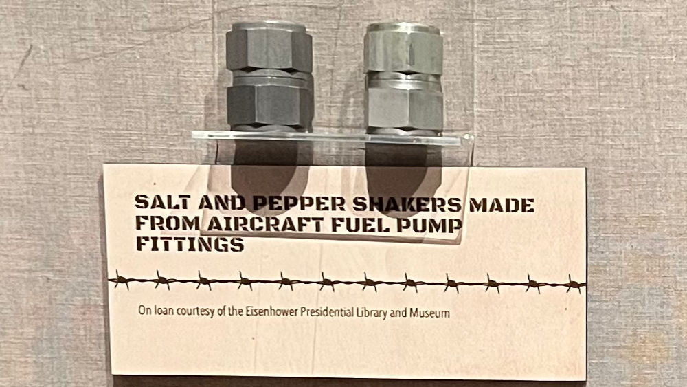 WWII Salt and Pepper Shakers